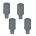 Thumbnail image #1 for BK Resources BK-PLAF-4 Shelf Casters & Leveling Feet