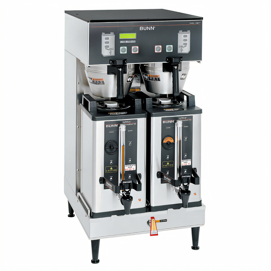 Product image #1 for BUNN BrewWISE Dual Soft Heat Satellite Coffee Brewer with Smart Funnel, 2-Server Capacity