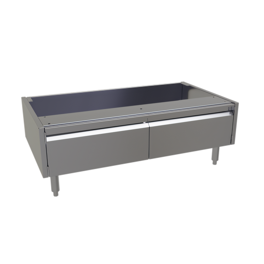 Product image #1 for Glastender 44-Inch Wide Underbar Add-On Cabinet Base with Two Hinged Doors