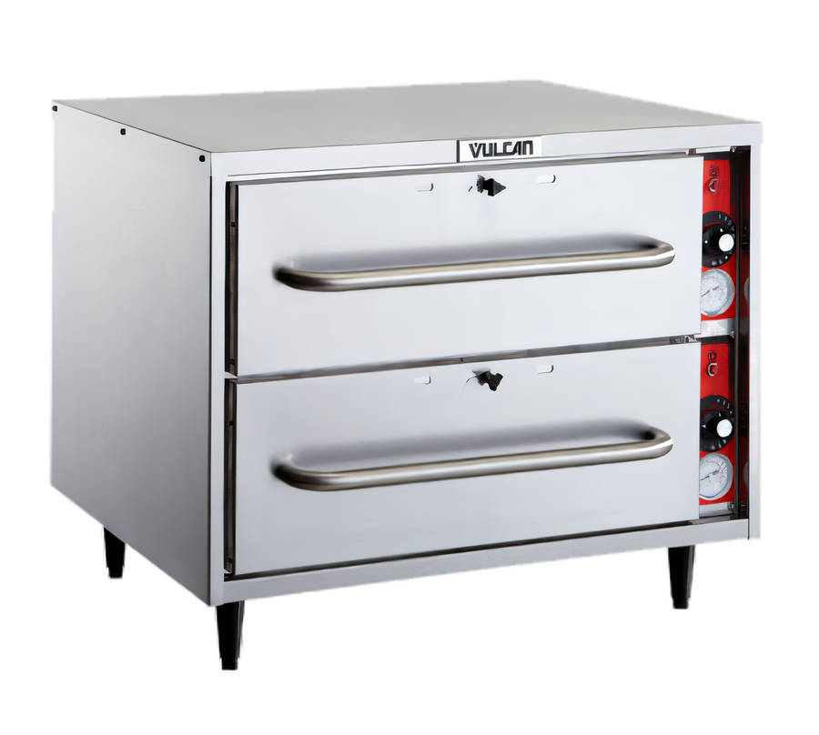 Product image #1 for Vulcan Freestanding Single-Drawer Stainless Steel Warming Drawer for 12 x 20 x 6 Pan
