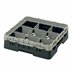 Thumbnail image #2 for Cambro Camrack Full Size 9-Compartment Glass Rack, Black