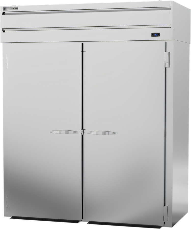 Product image #1 for Beverage-Air P-Series Two-Section Roll-Thru Refrigerator, 78.49 Cu. Ft., Standard Depth, Top-Mounted Self-Contained