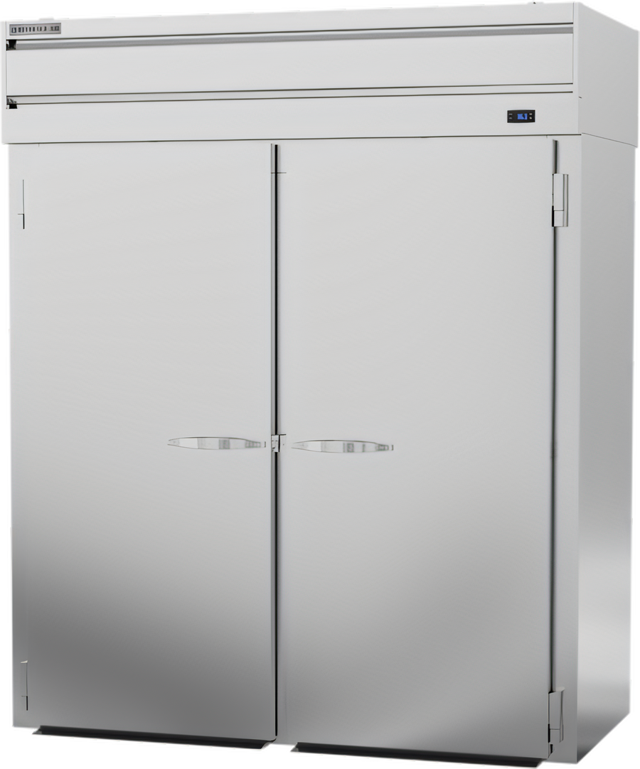Product image #1 for Beverage-Air P-Series Two-Section Roll-Thru Refrigerator, 78.49 Cu. Ft., Standard Depth, Top-Mounted Self-Contained