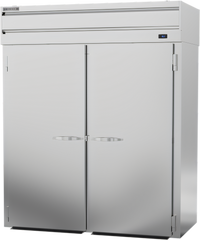 Beverage-Air P-Series Two-Section Roll-Thru Refrigerator, 78.49 Cu. Ft., Standard Depth, Top-Mounted Self-Contained