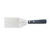 Thumbnail image #1 for Mundial 4-Inch x 2-1/2-Inch Square-End Turner with Stainless Steel Blade and Black Wood Handle