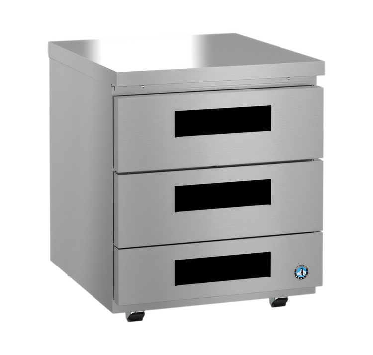 Product image #1 for Hoshizaki UR27B-LPD3 27-Inch Low Profile Undercounter Refrigerator with Three Drawers