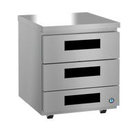 Hoshizaki UR27B-LPD3 27-Inch Low Profile Undercounter Refrigerator with Three Drawers
