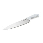 Thumbnail image #1 for Taylor Precision 5248365 10" Stamped Chef Knife, High Carbon German Steel Blade, White Non-Slip Handle Case of 3