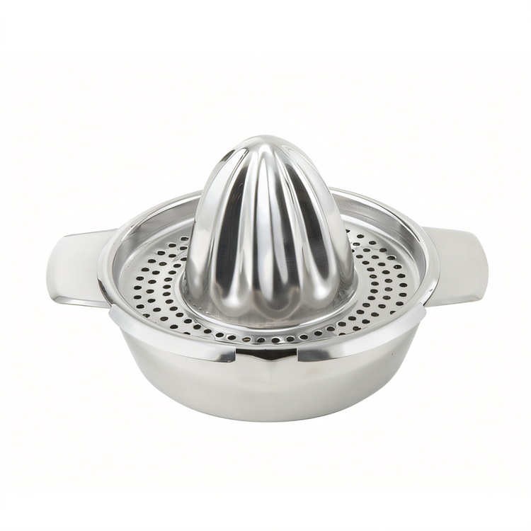 Product image #1 for Winco Stainless Steel Hand Citrus Juicer, 5-Inch Diameter
