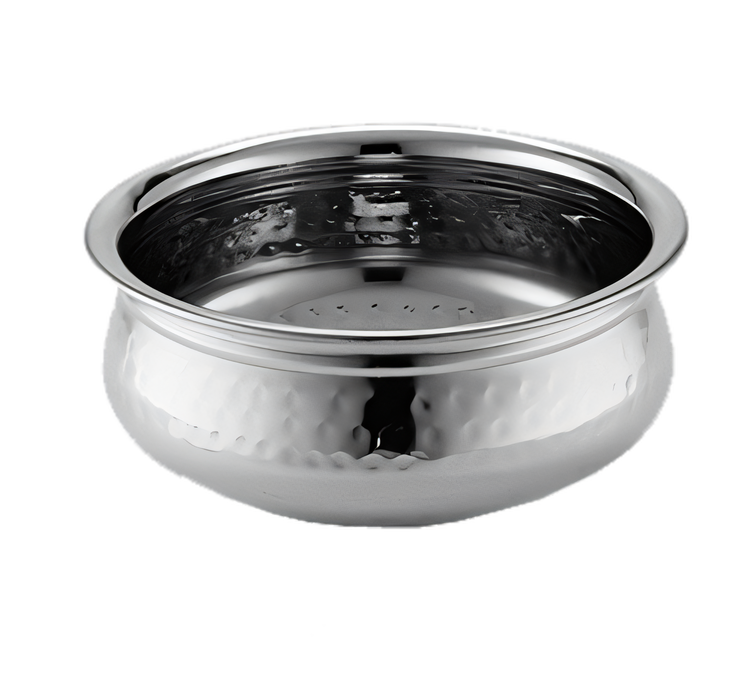 Product image #1 for American Metalcraft Medium 27 oz. Round Hammered Stainless Steel Bowl, 6 Inch Diameter x 2-1/2 Inch H