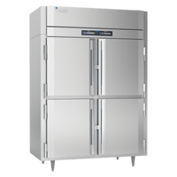 Victory UltraSpec Extra Wide Pass-Thru Dual Temp Warmer/Refrigerator Cabinet, 2-Section Floor Model