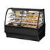 Thumbnail image #1 for True 59-1/4-Inch Dual Zone Curved Glass Full Service Display Merchandiser with Glass Ends