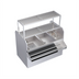 Thumbnail image #1 for Krowne Royal Series 60-Inch Pass-Thru Underbar Ice Bin/Cocktail Station with Left Ice Bin and 10-Circuit Cold Plate