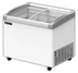 Thumbnail image #1 for Master-Bilt COLDIN-3 MSC-41AA Curved Lid Display Chest Freezer, 9.7 Cu. Ft., 115V, Sliding Glass Lids