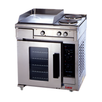 Lang 30-Inch Electric Range with Convection Oven Base, 1 Hot Top and 2 French Plates