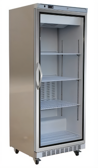 Kelvinator Commercial 1-Section Glass Door Reach-In Refrigerator, Self-Contained Bottom-Mount