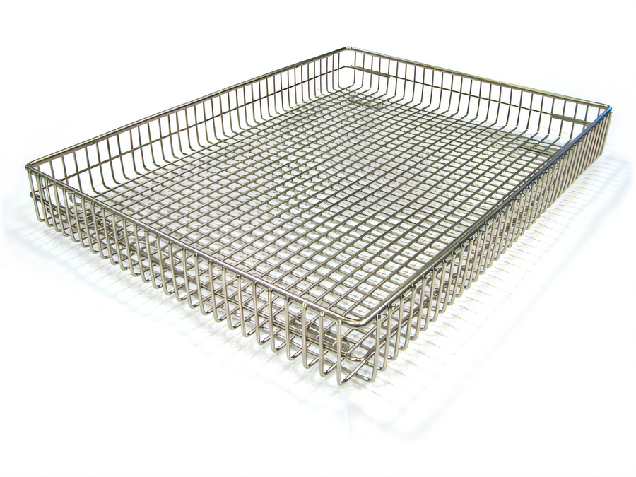Product image #1 for Henny Penny 36404 Medium Mesh Floor Fryer Baskets, Box of 15