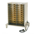 Thumbnail image #1 for Cambro Camduction® MDSCDC9X1000 20-Base Stainless Steel Base Charger, 208-240V, NEMA L6-30P Plug