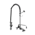 Thumbnail image #1 for T&S Brass EasyInstall Workboard Pre-Rinse Add-On Faucet with 12-Inch Swing Nozzle, 8-Inch Adjustable Centers, Wall Mount