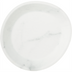 Thumbnail image #1 for Ridge 10-Inch Oblong Coupe Melamine Plate, 15 oz., White Marble