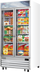 Thumbnail image #1 for Everest Refrigeration EMGF36 Two-Section Reach-In Glass Door Merchandiser Freezer, 41 Inch Wide, Bottom-Mount Self-Contained, R290