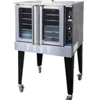 Thumbnail image #1 for Serv-Ware SGCO-1 Single Deck Full-Size Natural Gas Convection Oven with Solid State Controls, 250°F–550°F