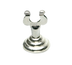 Thumbnail image #1 for American Metalcraft MH220 Stainless Steel Menu Card Holder with Harp Clip and Round Base
