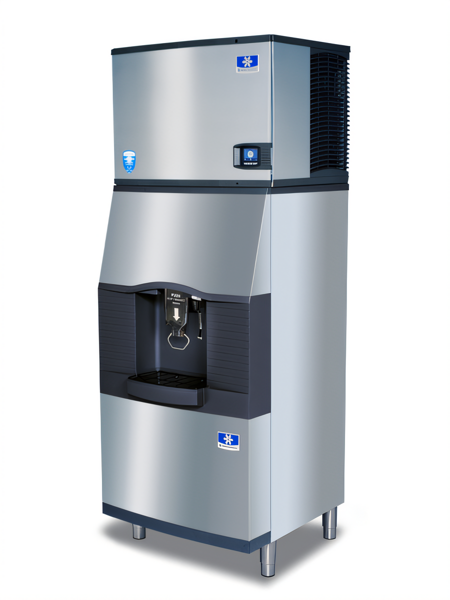 Product image #1 for Manitowoc SFA292 Floor Model Ice and Water Dispenser, 180 lb Capacity, Touchless Lever