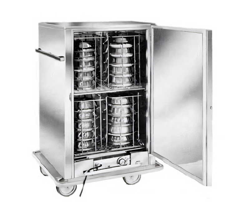 Product image #1 for Classic Carter BB40 Mobile Insulated Banquet Cabinet for 48 Plates