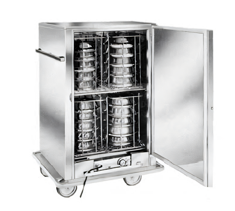 Product image #1 for Classic Carter BB40 Mobile Insulated Banquet Cabinet for 48 Plates