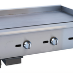 Thumbnail image #1 for Hurakan by Equip.me 36-Inch 3-Burner Gas Countertop Griddle with Thermostatic Controls