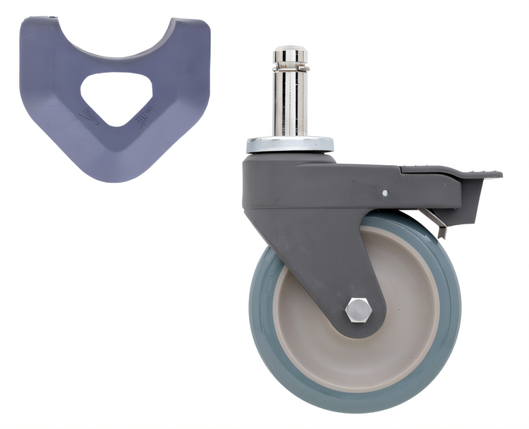 Product image #1 for Metro 5PCBXM MetroMax Platform (Shared Accessories) Shelf Casters & Leveling Feet