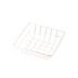 Thumbnail image #1 for American Metalcraft Square Stainless Steel Wire Grid Serving Basket, 6 x 6 x 2 Inches