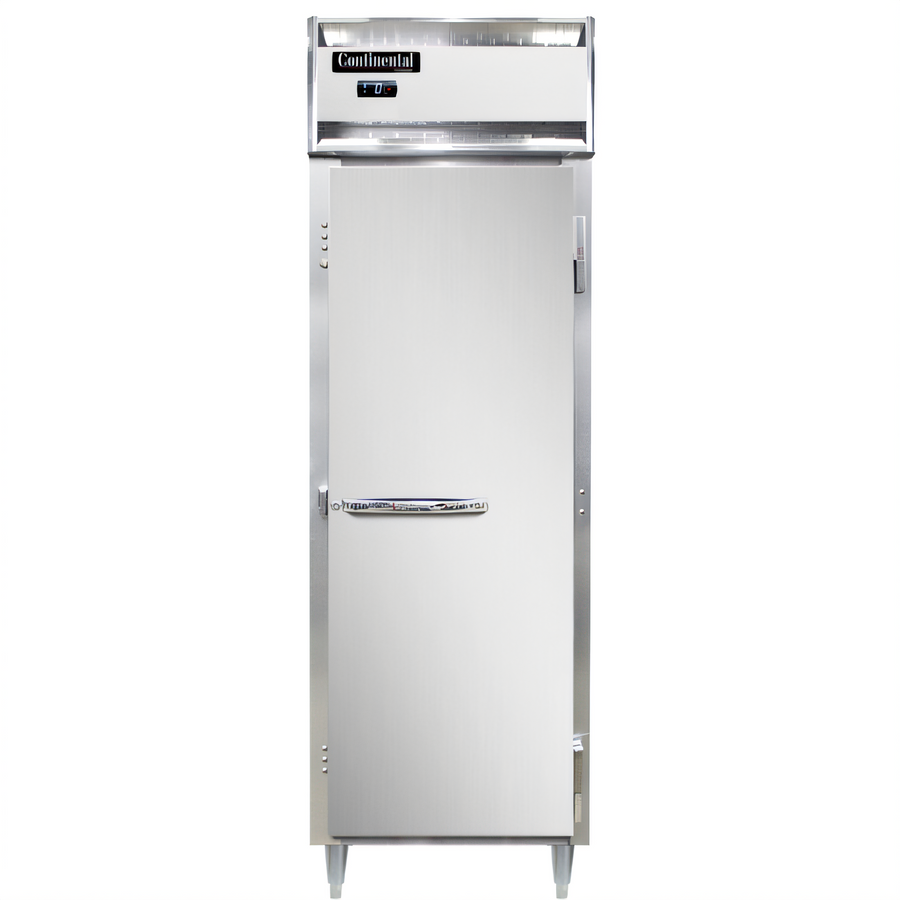 Product image #1 for Continental Refrigerator D1FNSS Designer Line One-Section 21 Cu. Ft. Stainless Steel Reach-In Freezer
