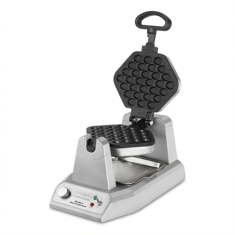 Product image #1 for Waring Commercial WBW300X Countertop Single Rotary Bubble Waffle Maker
