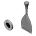 Thumbnail image #1 for T&S Brass 108S-RK Faucet Components