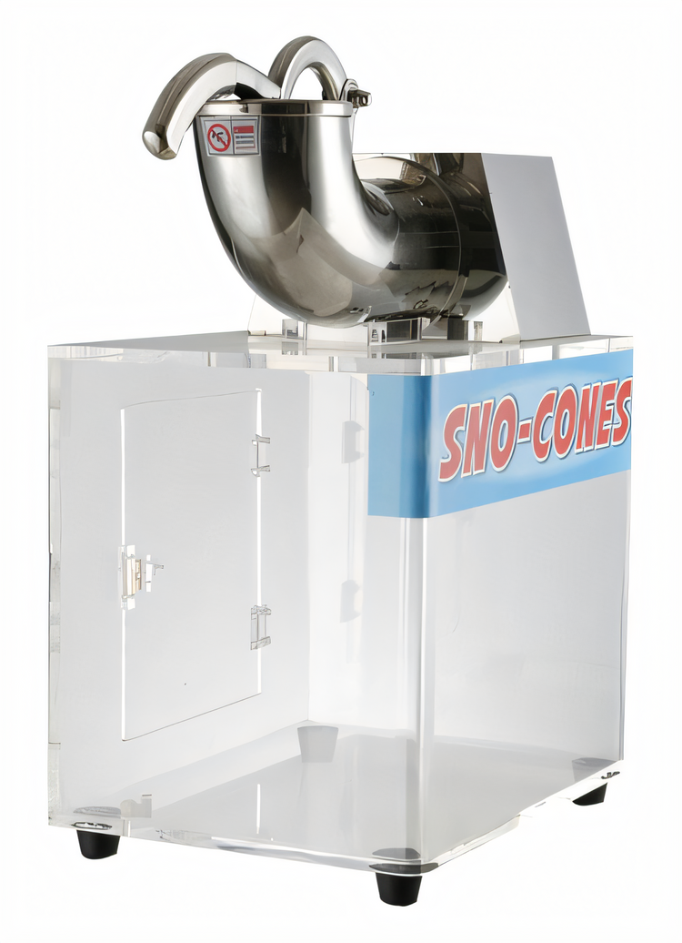 Product image #1 for Omcan Stainless Steel Sno-Cone Ice Machine, 180 kg/Hour, 120V