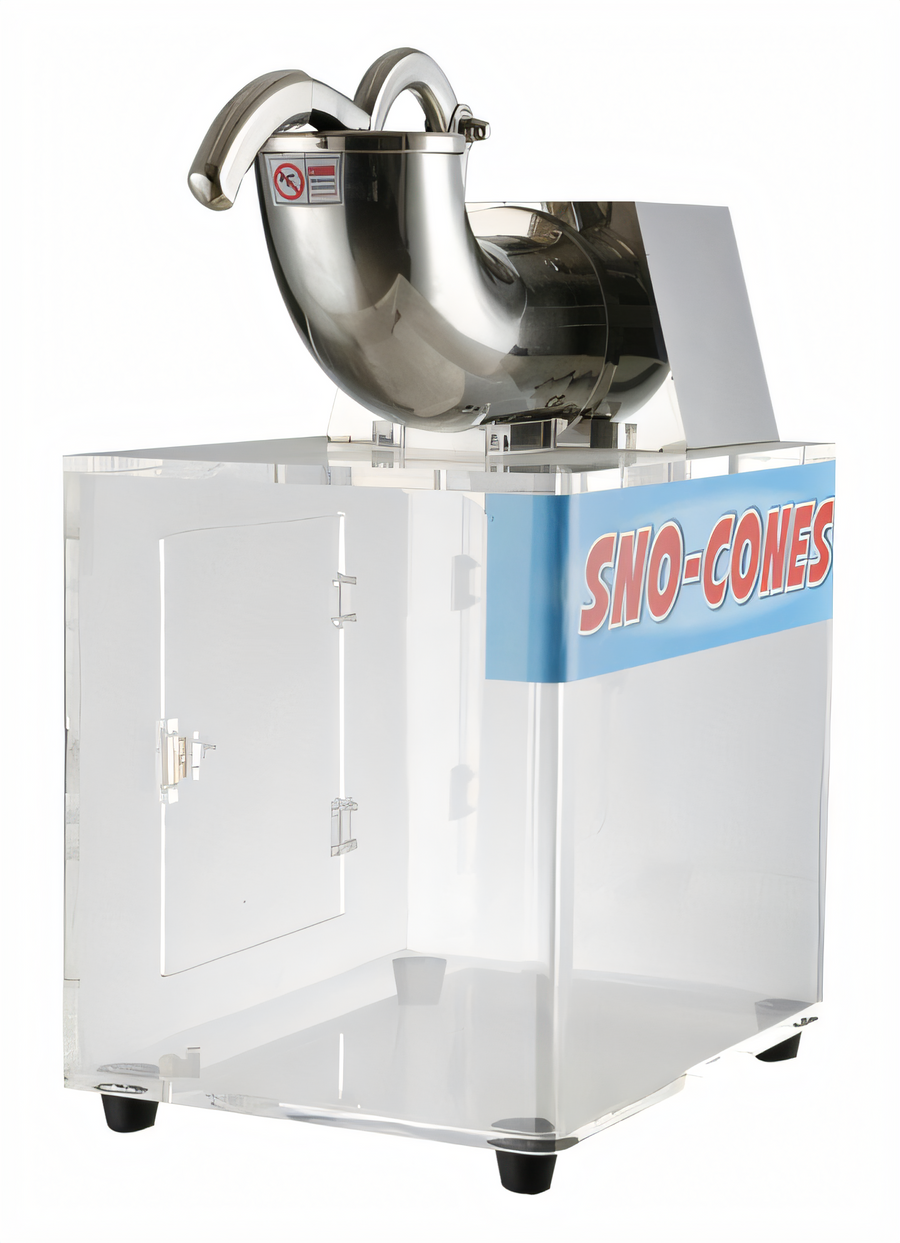 Product image #1 for Omcan Stainless Steel Sno-Cone Ice Machine, 180 kg/Hour, 120V