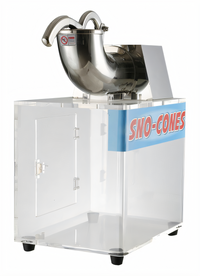 Omcan Stainless Steel Sno-Cone Ice Machine, 180 kg/Hour, 120V