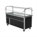 Thumbnail image #1 for Randell Custom & Serving Mobile Modular Refrigerated Cold Food Table, 60-Inch W x 30-Inch D, 4 x 12 x 20 Pan Capacity