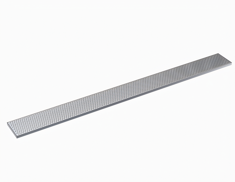 Product image #1 for Krowne 64-Inch Brushed Stainless Steel Beverage Drip Tray