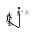 Thumbnail image #1 for Single Hole Deck-Mount Pot Filler Mixing Faucet with Quick Disconnect Spray Head