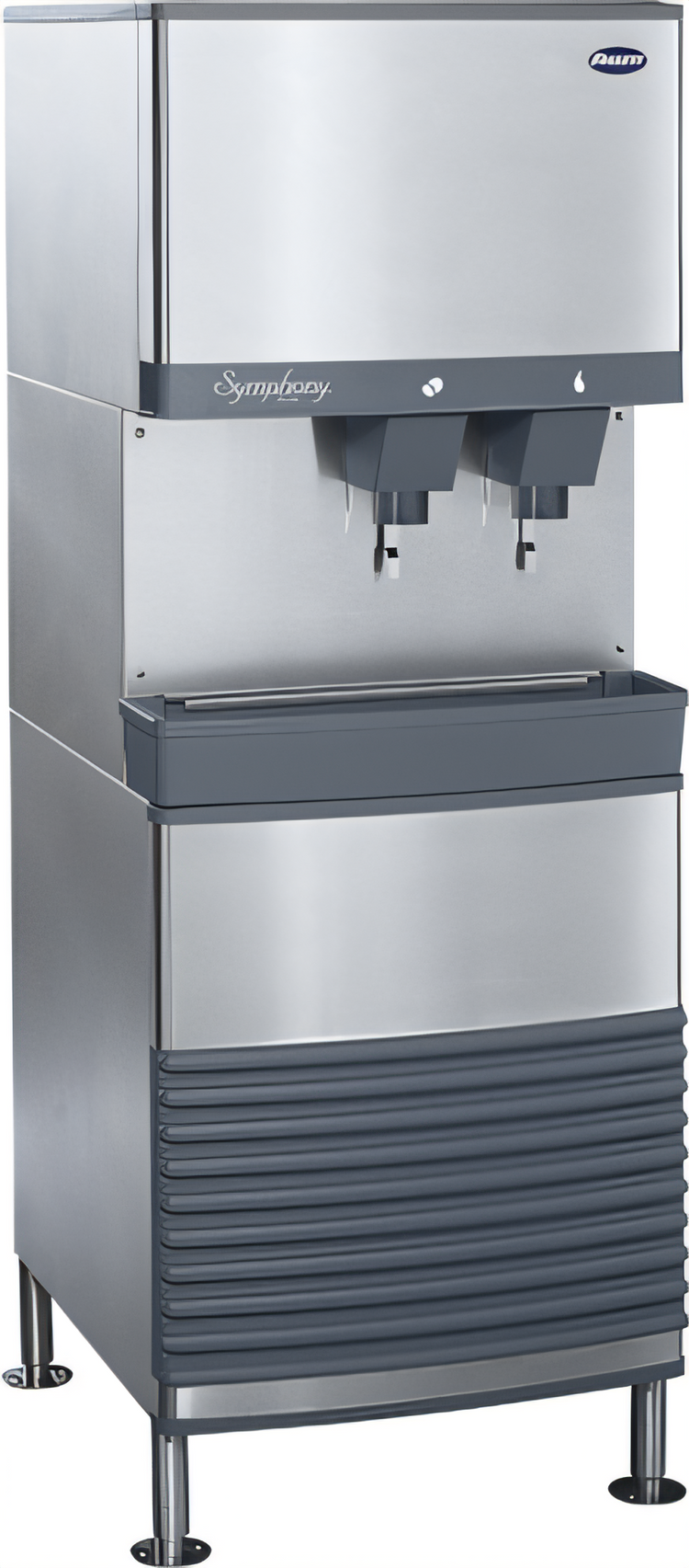 Product image #1 for Follett Symphony Plus 110FB414W-L Freestanding Ice and Water Dispenser