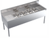 Thumbnail image #1 for Krowne Royal Series Four-Compartment Underbar Sink Unit with Dual Drainboards and Deck-Mount Faucet, 72W x 24D