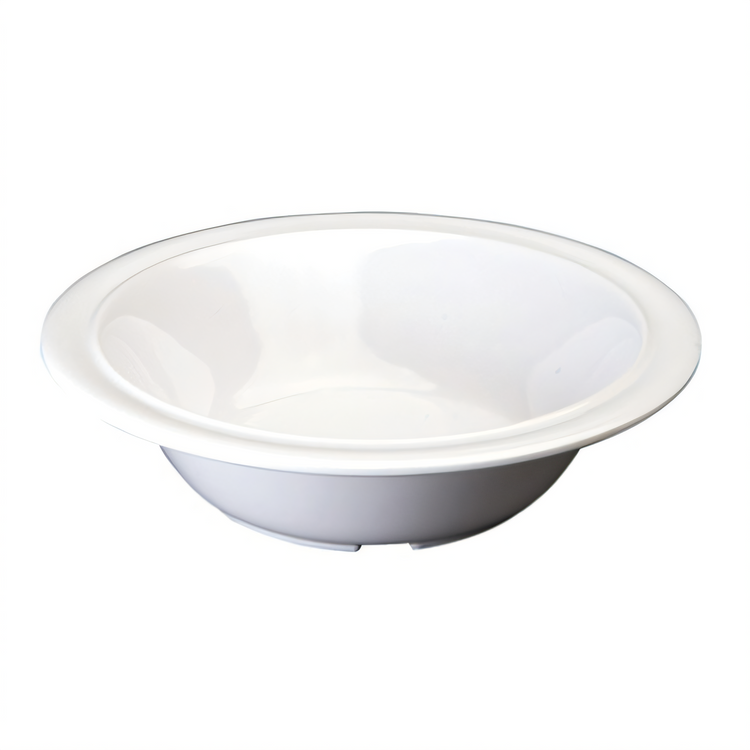 Product image #2 for Winco 12 oz White Round Melamine Soup/Cereal Bowl, 6-3/8 Inch Diameter