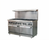 Thumbnail image #1 for IKON Cooking 60-Inch Natural Gas Commercial Range with 10 Open Burners and 2 Standard Ovens