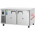 Thumbnail image #1 for Everest 59-1/2-Inch Undercounter Dual Temperature Refrigerator/Freezer Combo with Stainless Steel Worktop