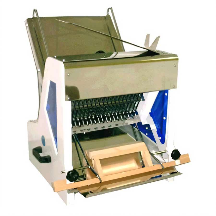 Product image #1 for BakeryXpress Gravity Feed Countertop Bread Slicer with 15-Inch Loaf Capacity, 7/16-Inch Slice Thickness