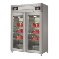 Maturmeat® Free-Standing Meat Aging Cabinet, 58 Inch Wide, 220V, 100 + 100 kg Capacity
