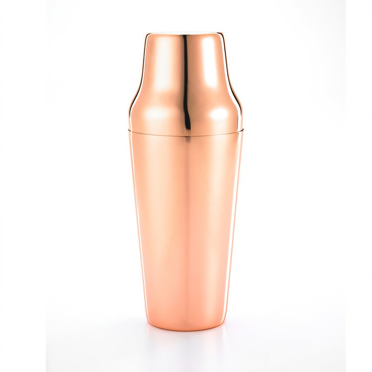 Product image #1 for Barfly Parisienne 2-Piece 24 oz Copper-Plated Cocktail Shaker Set with Oversized Top